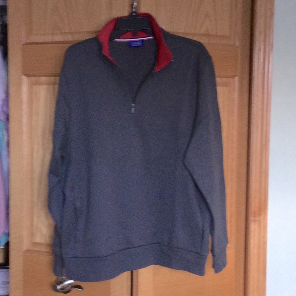 Mens Large heavy weight ribbed cotton LeTigre sweater